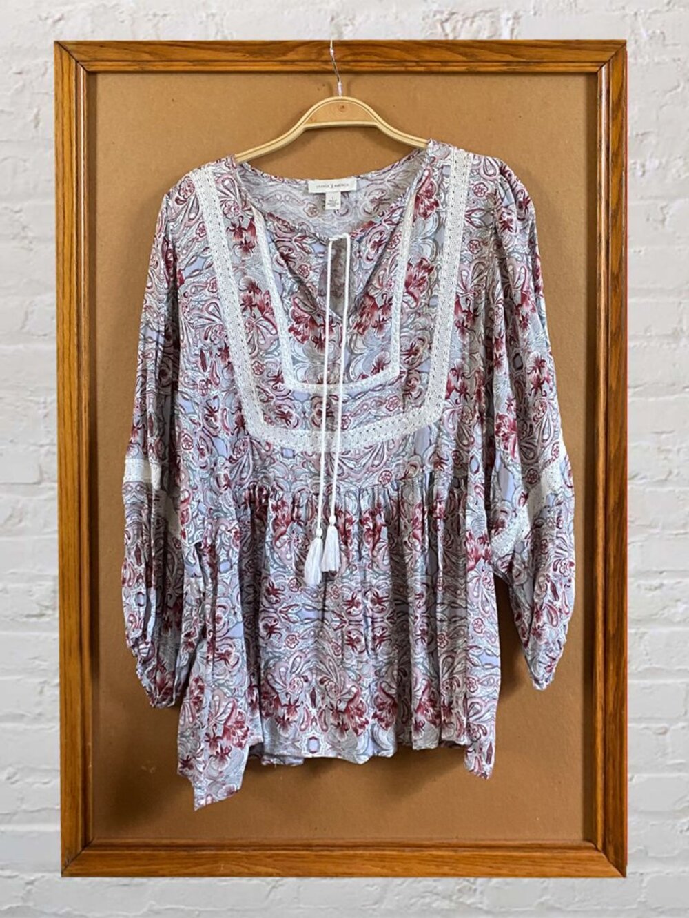 Vintage X America Ladies Top Size Large